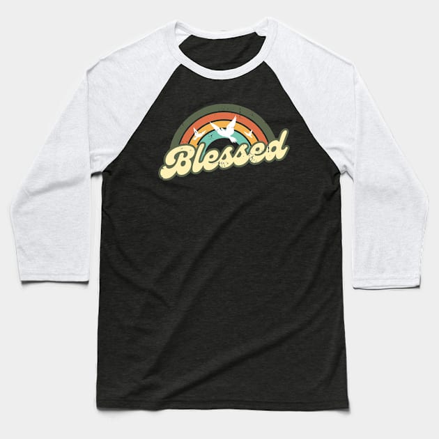 Blessed Baseball T-Shirt by ChristianLifeApparel